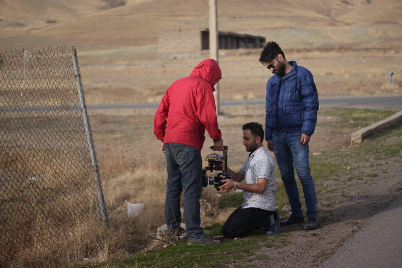 عکسهای پشت صحنه فیلم کوتاه کلاس آبی