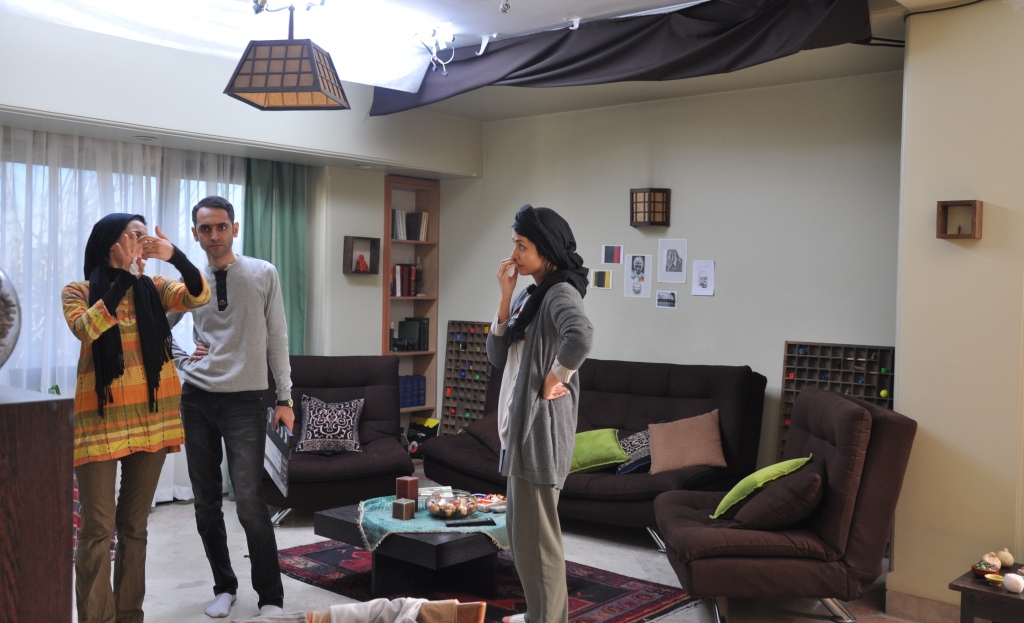 عکسهای پشت صحنه فیلم کوتاه ساین اوت